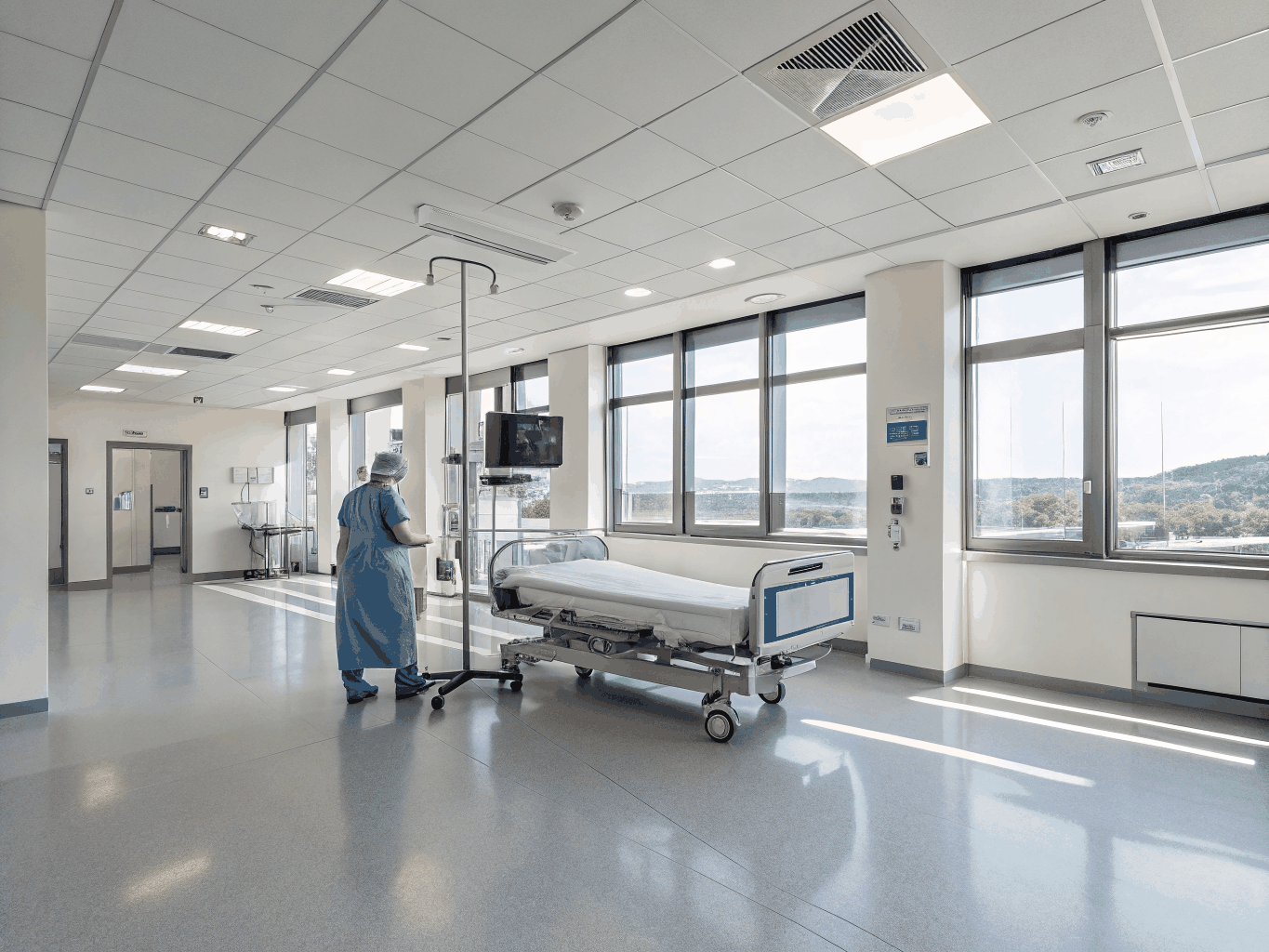 Área de recuperación post-quirúrgica
